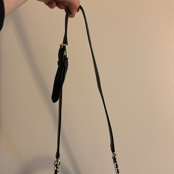 Tory Burch black leather quilted purse - Picture 5 of 6